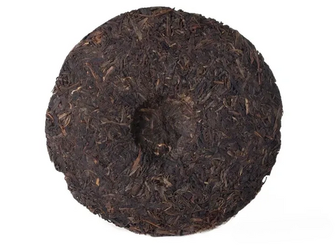 Ye Sheng Da Ye Bing N2 (Hand pressed in 2003), aged sheng puer
