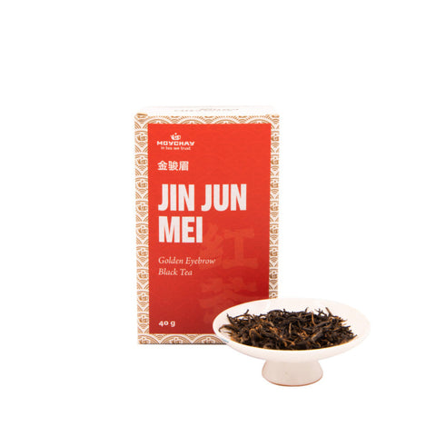 Black Tea Golden Eyebrow (Jin Jun Mei), Chinese tea from Fujian Province (Red Tea)