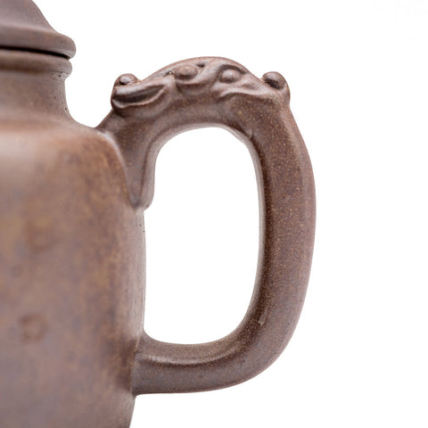 Dragon Head Han Tile yixing clay woodfired teapot # 94851