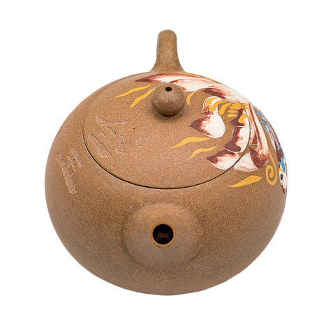Goldfish Xi Shi yixing clay woodfired teapot # 94857