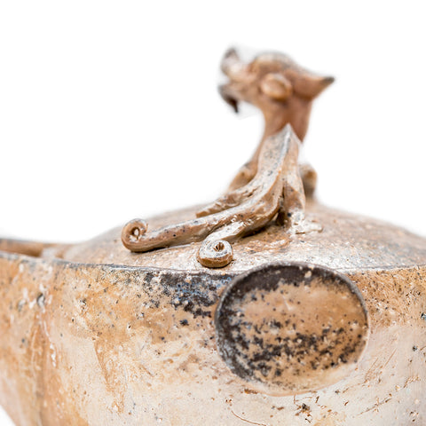 Dragon Treasure Bottle Dehua Woodfired Gaiwan # 94916