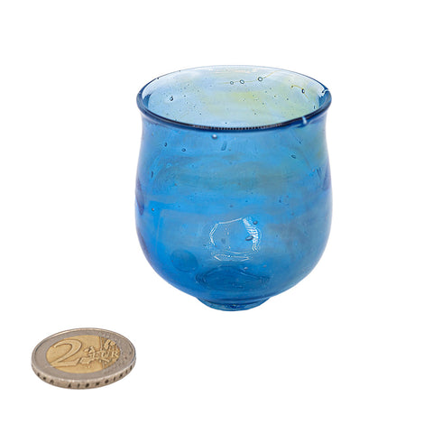 Delicate Blue Glass Cup # 94950