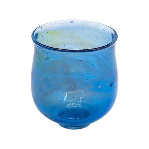 Delicate Blue Glass Cup # 94950