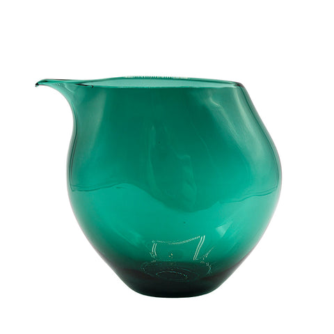 Emerlad Green Glass Gongdaobei, pitcher # 94955