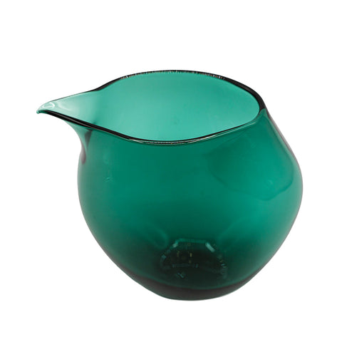 Emerlad Green Glass Gongdaobei, pitcher # 94955