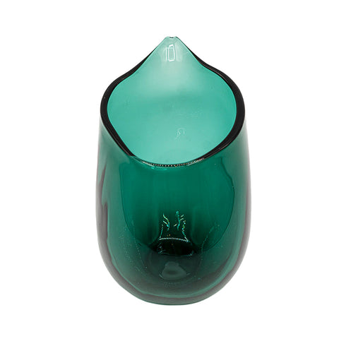 Emerlad Green Glass Gongdaobei, pitcher # 94955