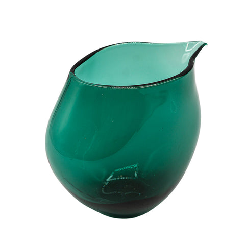 Emerlad Green Glass Gongdaobei, pitcher # 94955