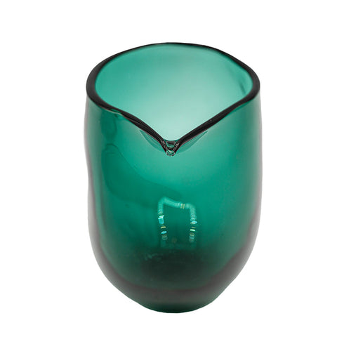 Emerlad Green Glass Gongdaobei, pitcher # 94955