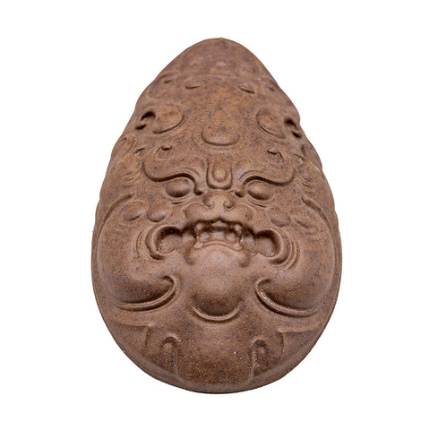 Wood-Fired Dehua “Auspicious Beast” Tea Scoop # 94957