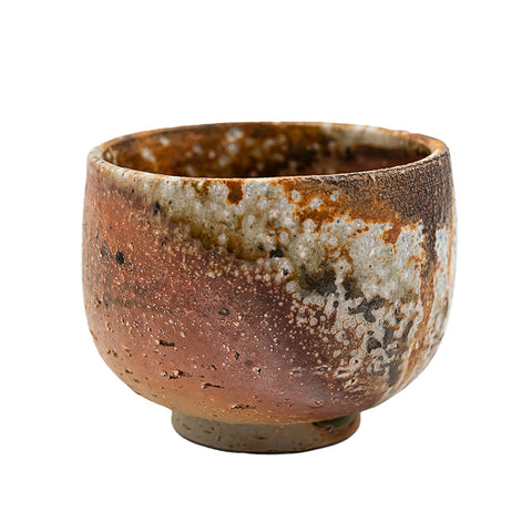 Wood-Fired Dehua Green Water-Droplet Drum Cup # 94993