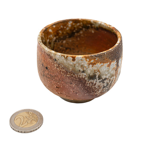 Wood-Fired Dehua Green Water-Droplet Drum Cup # 94993