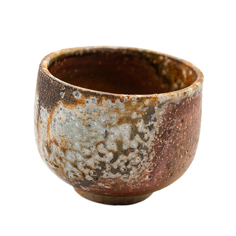 Wood-Fired Dehua Green Water-Droplet Drum Cup # 94993