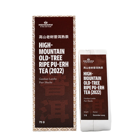 High-Mountain Old-Tree Ripe Pu-erh Tea (2022)