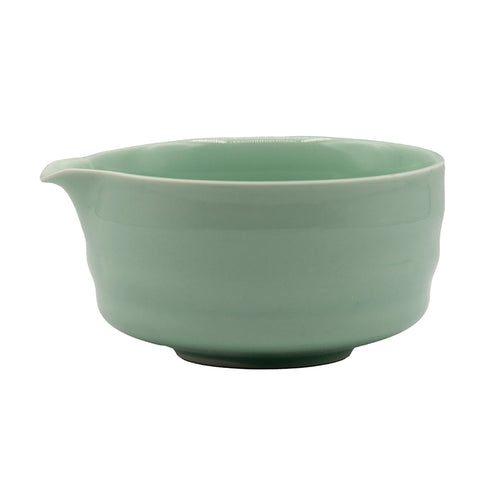 Celadon Katakuchi Matcha Bowl # 94586