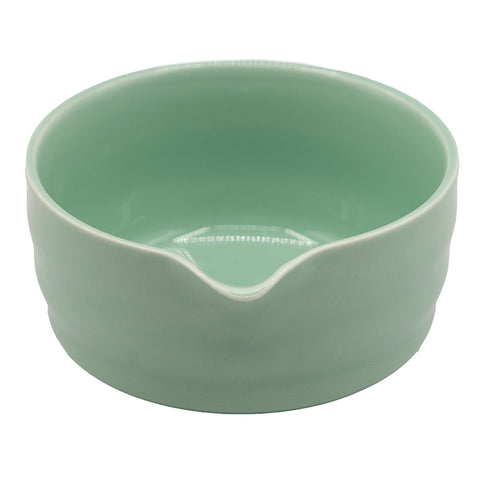 Celadon Katakuchi Matcha Bowl # 94586