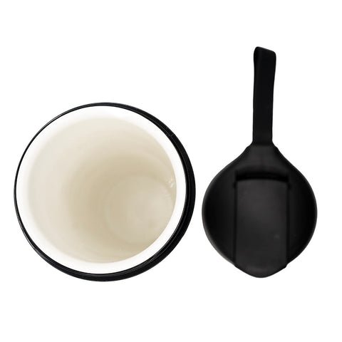 Classic White Travel Thermos with Strap # 94535, 500 ml