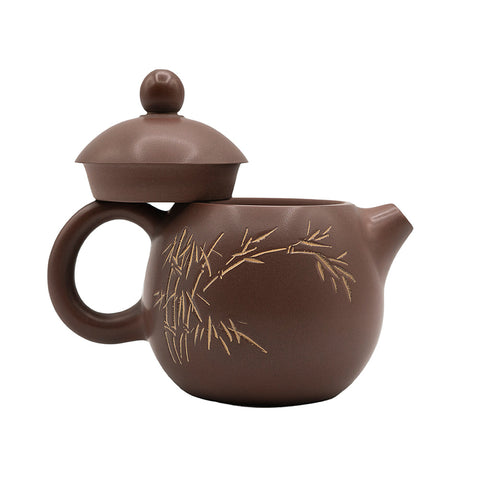 Small Dragon Egg Teapot  Nixing  Tao Clay# 94526, 70 ml