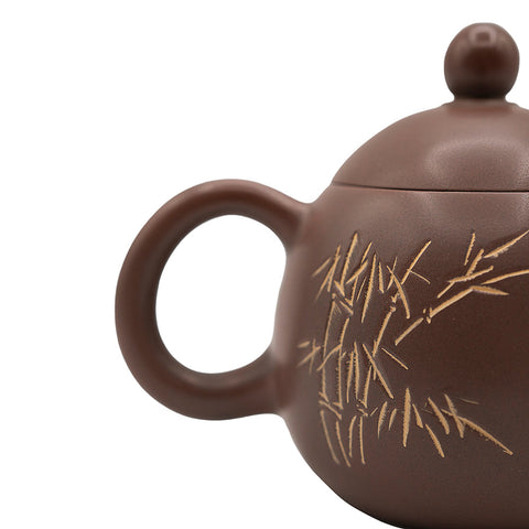 Small Dragon Egg Teapot  Nixing  Tao Clay# 94526, 70 ml
