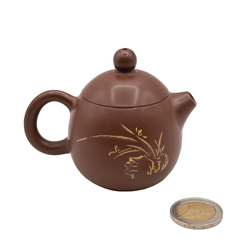 Small Dragon Egg Teapot Nixing Tao Clay # 94525, 70 ml