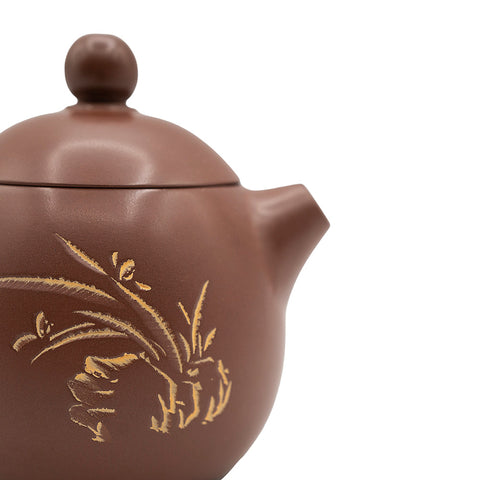 Small Dragon Egg Teapot Nixing Tao Clay # 94525, 70 ml