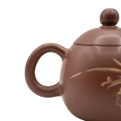 Small Dragon Egg Teapot Nixing Tao Clay # 94525, 70 ml