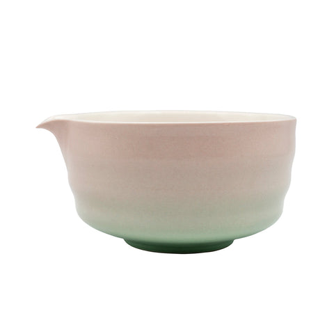 Pastel Gradient Matcha Bowl (Peach & Mint) # 94588