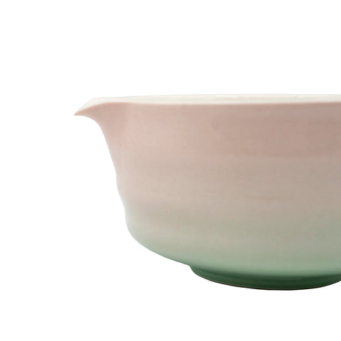Pastel Gradient Matcha Bowl (Peach & Mint) # 94588