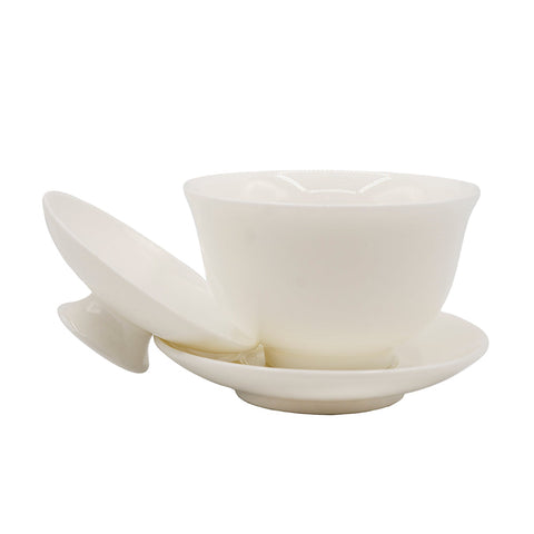 Classic Dehua White Porcelain Gaiwan # 95008 150 ml