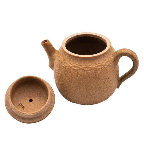 Yixing Bai Ni Teapot “Riverbank Clay” # 95022, 175 ml