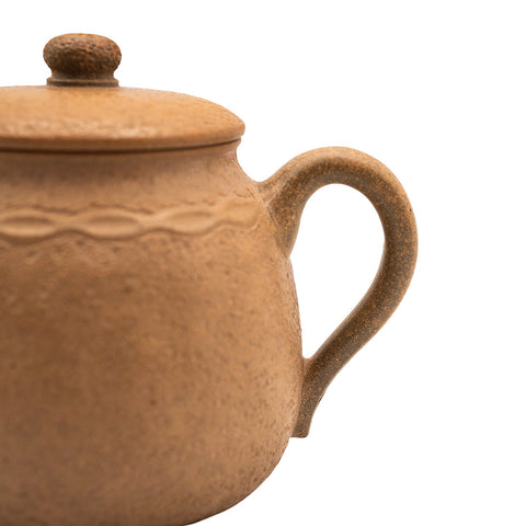 Yixing Bai Ni Teapot “Riverbank Clay” # 95022, 175 ml