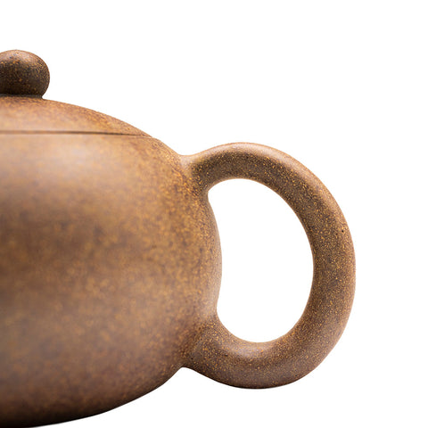 Frosted Xishi yixing clay woodfired teapot # 95611