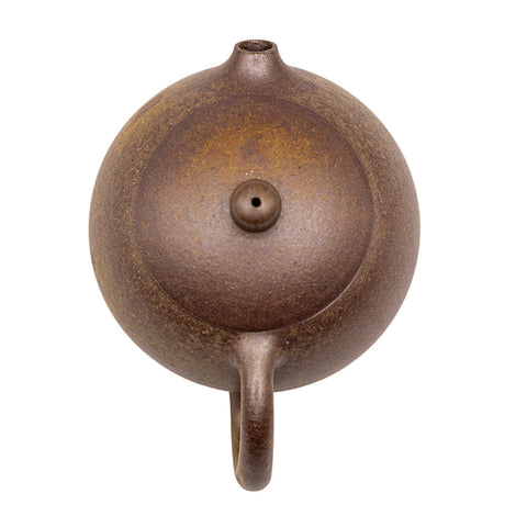 Short-mouth kiln-transformed Xishi yixing clay woodfired teapot # 94773