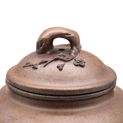 Plum Blossom Antique yixing clay woodfired teapot # 94782
