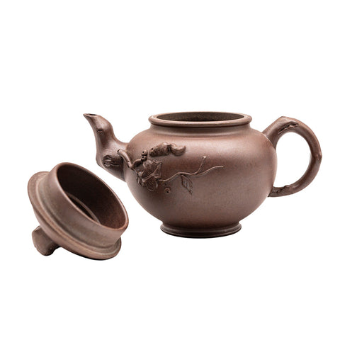 Squirrel Antique yixing clay woodfired teapot # 94784