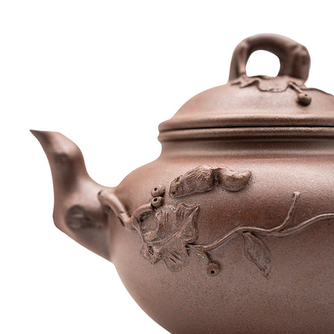 Squirrel Antique yixing clay woodfired teapot # 94784
