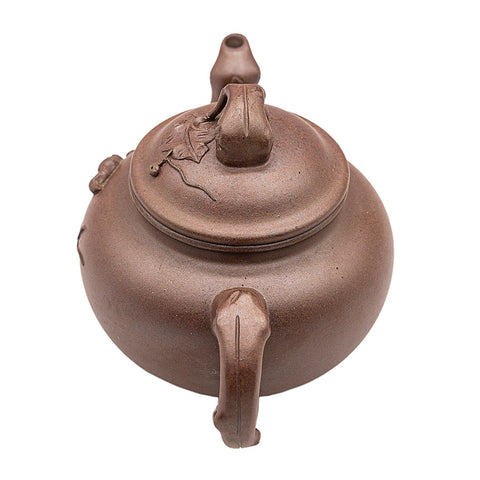 Squirrel Antique yixing clay woodfired teapot # 94784