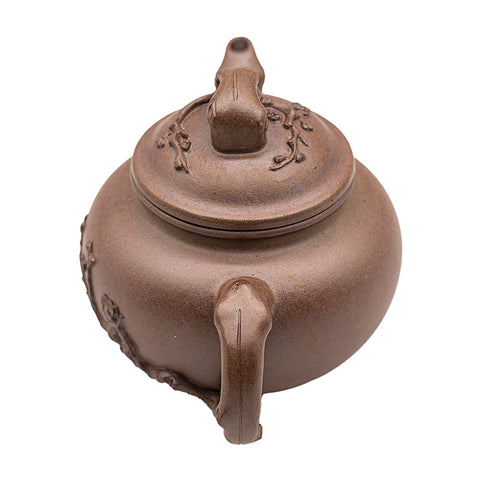 Plum Blossom Antique yixing clay woodfired teapot # 94785