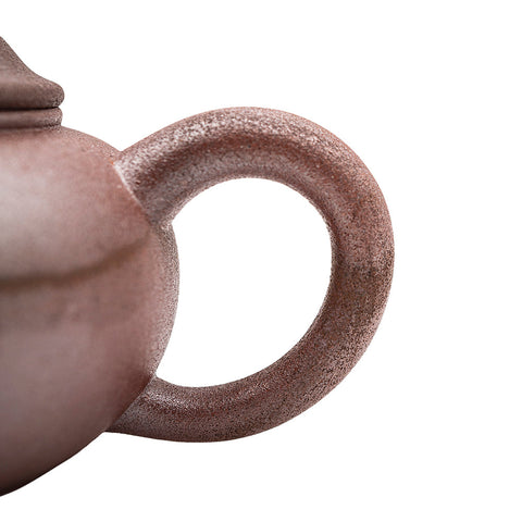 Frosted horizontal kettle yixing clay woodfired teapot # 94791