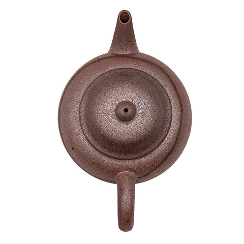 Frosted horizontal kettle yixing clay woodfired teapot # 94791