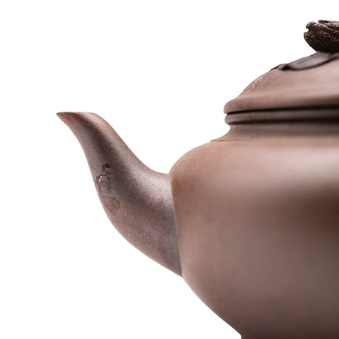Buddha's Hand Gourd yixing clay woodfired teapot # 94824