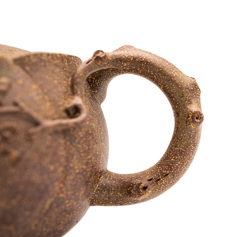 Lotus yixing clay woodfired teapot # 94840