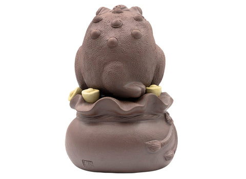 Lucky Golden Toad Teapet # 91130