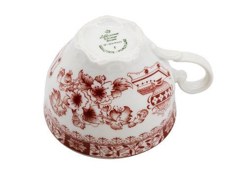 Porcelain tea cup with the saucer  # 93836