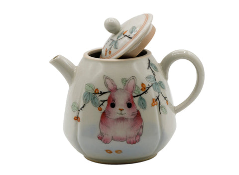 Hand-painted ceramic teapot # 934742