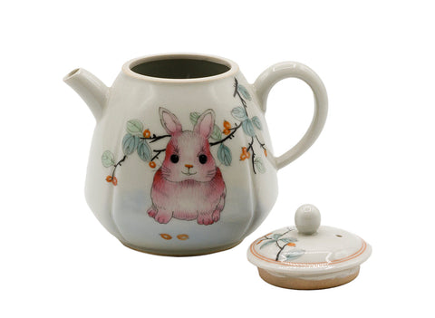Hand-painted ceramic teapot # 934742