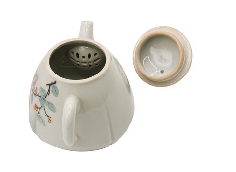Hand-painted ceramic teapot # 934742