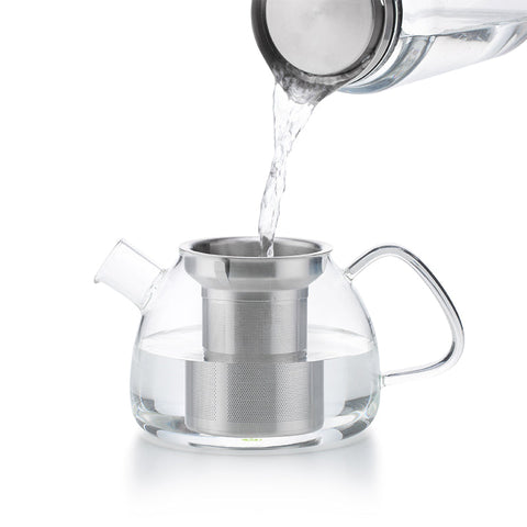 Glass Teapot 900ml with Removable Stainless Steel Infuser # 801