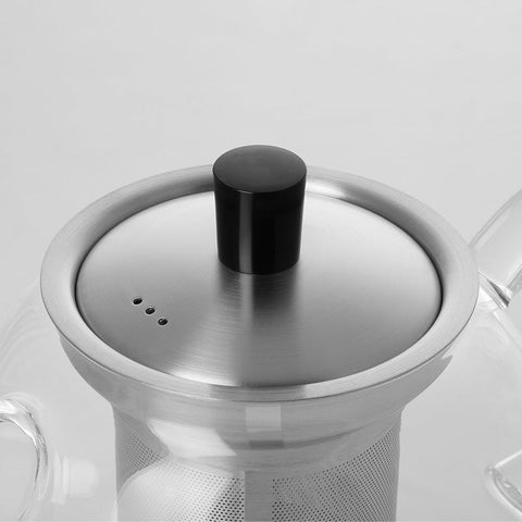 Glass Teapot 900ml with Removable Stainless Steel Infuser # 801