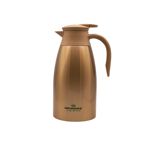 Insulated Gold Thermos  1.5 L # 95001