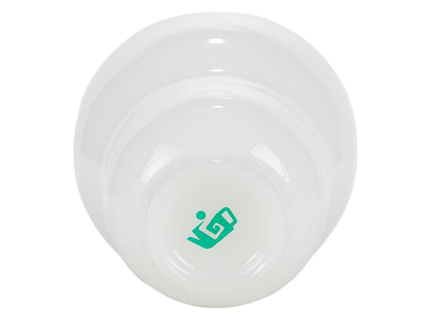 Calabash Style Ice Jade Porcelain Tea Cup # 94453, 70 ml